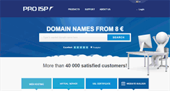 Desktop Screenshot of proisp.com